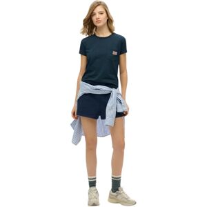 Women's pocket T-shirt Superdry Athletic Essential Bleu L Women's pocket T-shirt Superdry Athletic Essential Bleu L