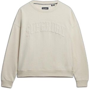 Sweatshirt woman Superdry Athletic Tonal Applique Crew Blanc M Sweatshirt woman Superdry Athletic Tonal Applique Crew Blanc M
