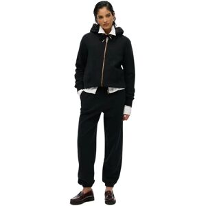 Women's zip-up hoodie Superdry Logo Essential Noir XS Women's zip-up hoodie Superdry Logo Essential Noir XS