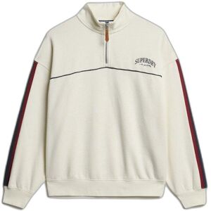 Tunisian collar sweater for women Superdry Country Club Tape Blanc M Tunisian collar sweater for women Superdry Country Club Tape Blanc M