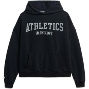 Women's hooded sweatshirt Superdry Athletic Essential Relaxed Bleu S Women's hooded sweatshirt Superdry Athletic Essential Relaxed Bleu S