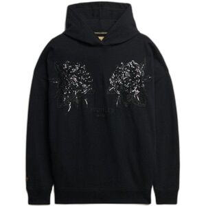 Women's hooded sweatshirt Superdry Tattoo Embellish Noir M Women's hooded sweatshirt Superdry Tattoo Embellish Noir M