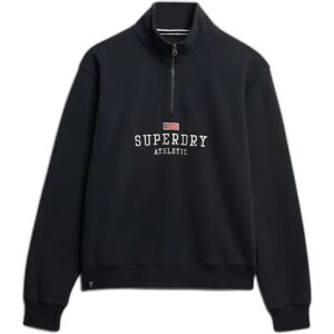 Women's zip-up crew neck sweatshirt Superdry Athletic Essentials Graphic Bleu M Women's zip-up crew neck sweatshirt Superdry Athletic Essentials Graphic Bleu M