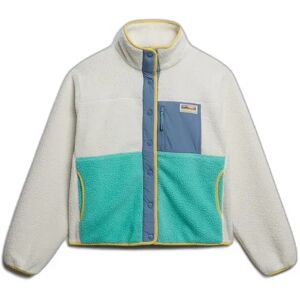 Women's fleece Superdry Colour Block Blanc M Women's fleece Superdry Colour Block Blanc M