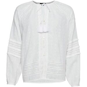 Women's cotton beach blouse Superdry Blanc L Women's cotton beach blouse Superdry Blanc L