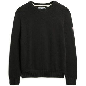 Women's knitted sweatshirt Superdry Gris S Women's knitted sweatshirt Superdry Gris S