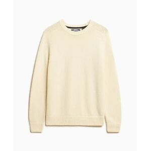 Women's knitted sweatshirt Superdry Blanc S Women's knitted sweatshirt Superdry Blanc S