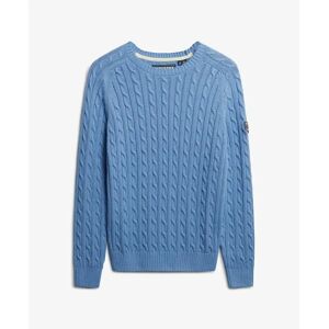 Woman sweater Superdry Bleu XL Woman sweater Superdry Bleu XL