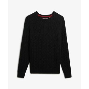 Loose twisted jumper for women Superdry Noir M Loose twisted jumper for women Superdry Noir M