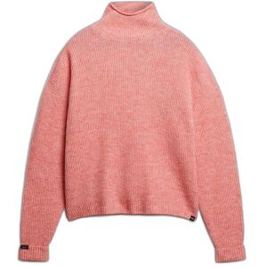 Women's roll neck jumper Superdry Rouge XL Women's roll neck jumper Superdry Rouge XL