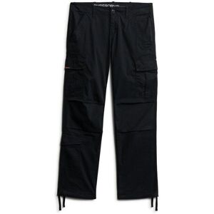 Women's straight cargo Trousers Superdry Noir 28 Women's straight cargo Trousers Superdry Noir 28
