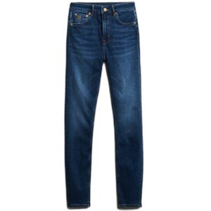 High-waisted skinny jeans for women Superdry Bleu 28x32 High-waisted skinny jeans for women Superdry Bleu 28x32