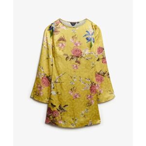 Women’s flared sleeve nightdress Superdry Jaune XS Women’s flared sleeve nightdress Superdry Jaune XS