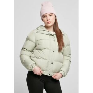 Women's jacket Urban Classics hooded puffer Vert XS Women's jacket Urban Classics hooded puffer Vert XS