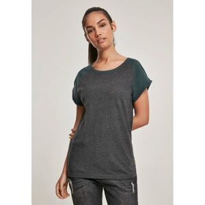 Urban Classics Women's T-shirt Urban Classic contrat raglan Marron XS Urban Classics Women's T-shirt Urban Classic contrat raglan Marron XS