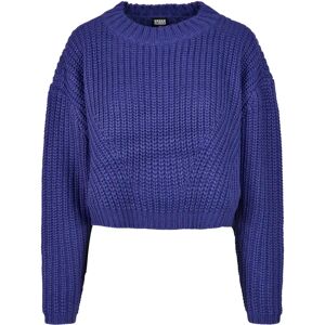 Woman sweater Urban Classics wide oversize (grandes tailles) Bleu 3XL Woman sweater Urban Classics wide oversize (grandes tailles) Bleu 3XL