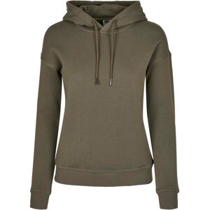 Women's hooded sweatshirt Urban Classics organic (grandes tailles) Vert 5XL Women's hooded sweatshirt Urban Classics organic (grandes tailles) Vert 5XL