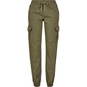 Women's Trousers Urban Classics high waist cargo jogging (grandes tailles) Blanc 5XL Women's Trousers Urban Classics high waist cargo jogging (grandes tailles) Blanc 5XL