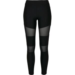 Women's Ribbed Leggings Urban Classics Noir XS Women's Ribbed Leggings Urban Classics Noir XS