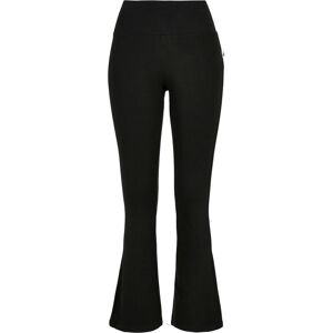 Women's Legging Urban Classics organic interlock bootcut Noir XS Women's Legging Urban Classics organic interlock bootcut Noir XS