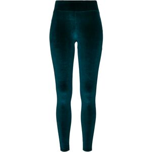 Women's high-waisted leggings Urban Classics velvet(GT) Bleu 3XL Women's high-waisted leggings Urban Classics velvet(GT) Bleu 3XL