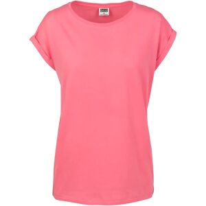 Urban Classics Women's large size T-shirt Urban Classic extended Rose 4XL Urban Classics Women's large size T-shirt Urban Classic extended Rose 4XL