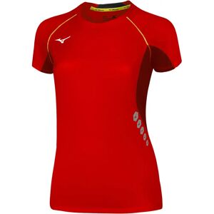 Women's T-shirt Mizuno Premium JPN Rouge M Women's T-shirt Mizuno Premium JPN Rouge M