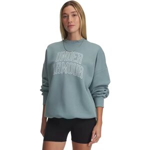 Sweatshirt woman Under Armour Rival Fleece Varsity Gris S Sweatshirt woman Under Armour Rival Fleece Varsity Gris S