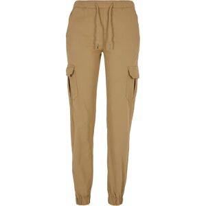 Trousers cargo high waist woman Urban Classics Beige 5XL Trousers cargo high waist woman Urban Classics Beige 5XL