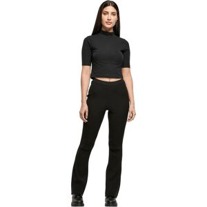 Legging woman Urban Classics Rib Knit Bootcut GT Noir 5XL Legging woman Urban Classics Rib Knit Bootcut GT Noir 5XL