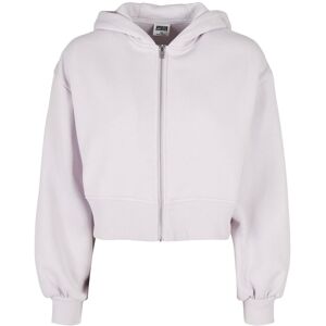 Women's short hooded zip-up sweatshirt Urban Classics Oversized GT Violet 5XL Women's short hooded zip-up sweatshirt Urban Classics Oversized GT Violet 5XL