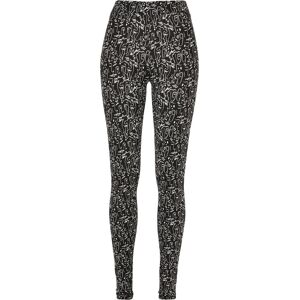 Legging woman Urban Classics Soft AOP Noir XS Legging woman Urban Classics Soft AOP Noir XS