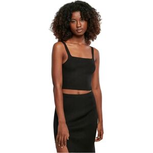Women's short knitted tank top Urban Classics GT Noir 5XL Women's short knitted tank top Urban Classics GT Noir 5XL