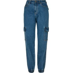 Women's cargo Trousers Urban Classics Organic Stretch Denim Bleu 28 Women's cargo Trousers Urban Classics Organic Stretch Denim Bleu 28