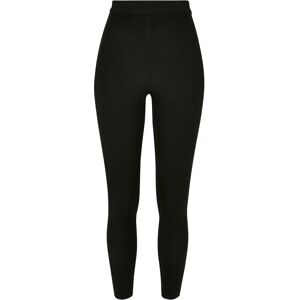 Legging woman Urban Classics Rib Knit GT Noir 4XL Legging woman Urban Classics Rib Knit GT Noir 4XL