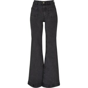 Jeans flared woman Urban Classics Vintage Noir 27 Jeans flared woman Urban Classics Vintage Noir 27