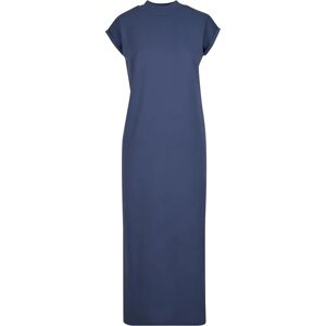 Women's off-the-shoulder maxi dress Urban Classics Bleu XS Women's off-the-shoulder maxi dress Urban Classics Bleu XS