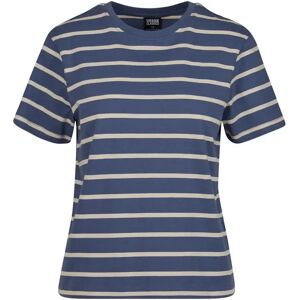 Women's striped boxy T-shirt Urban Classics Blanc 3XL Women's striped boxy T-shirt Urban Classics Blanc 3XL