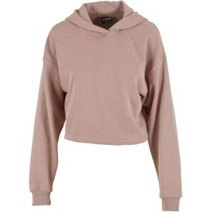 Women's oversized crop sweatshirt Urban Classics Light Terry Rose 3XL Women's oversized crop sweatshirt Urban Classics Light Terry Rose 3XL