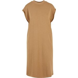 Women's dress Urban Classics Light Terry Beige M Women's dress Urban Classics Light Terry Beige M