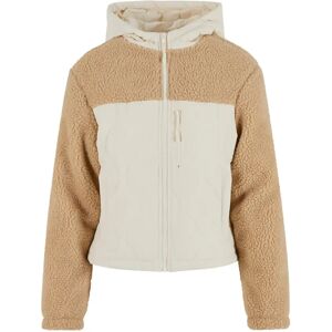 Women's nylon fleece Urban Classics Sherpa Crinkle Beige XL Women's nylon fleece Urban Classics Sherpa Crinkle Beige XL