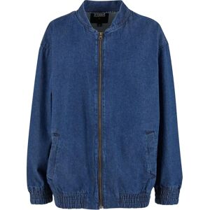 Women's oversized denim jacket Urban Classics Skater Bleu XS Women's oversized denim jacket Urban Classics Skater Bleu XS