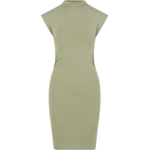 Short cotton jersey dress for women Urban Classics Vert M Short cotton jersey dress for women Urban Classics Vert M