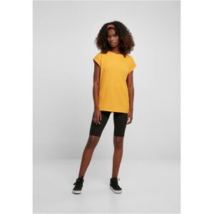 Women's T-shirt Urban Classics Extended Shoulder GT Jaune 3XL Women's T-shirt Urban Classics Extended Shoulder GT Jaune 3XL