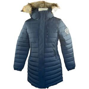 Women's hooded parka Superdry Fuji Bleu XS Women's hooded parka Superdry Fuji Bleu XS