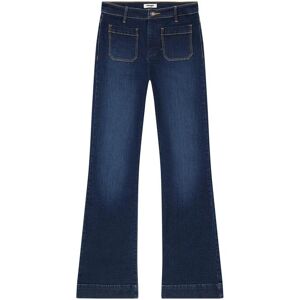 Women's dark wash flared jeans Wrangler Bleu 24x32 Women's dark wash flared jeans Wrangler Bleu 24x32