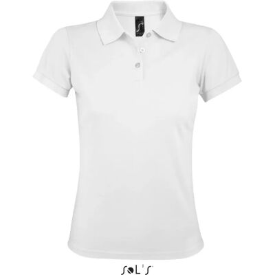 SOLS Prime White Polo Shirt - Polo shirt SOLS Prime White Polo Shirt - Polo shirt