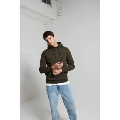 BLEND BHDownton Hoodie - Casual Long Sleeve Printed Cotton-Polyester Blend BLEND BHDownton Hoodie - Casual Long Sleeve Printed Cotton-Polyester Blend