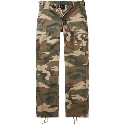 Women's cargo Trousers Brandit BDU Ripstop Vert 30 Women's cargo Trousers Brandit BDU Ripstop Vert 30