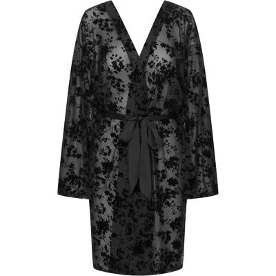 Women's robe Esotiq Zequine Noir S/M Women's robe Esotiq Zequine Noir S/M